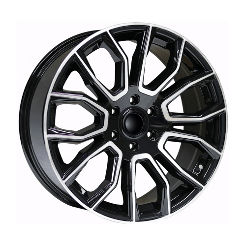 8.5X20" PCD6X120 AGT Wheels 1045 ET67.1 Black Diamond 67.1 mm