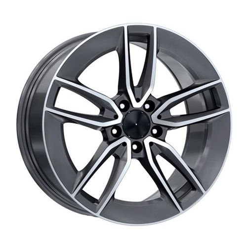 8.0X18" PCD 5x112 Kormetal Jant DY388 Gun Metal Grey Diamond ET43 66.6 mm