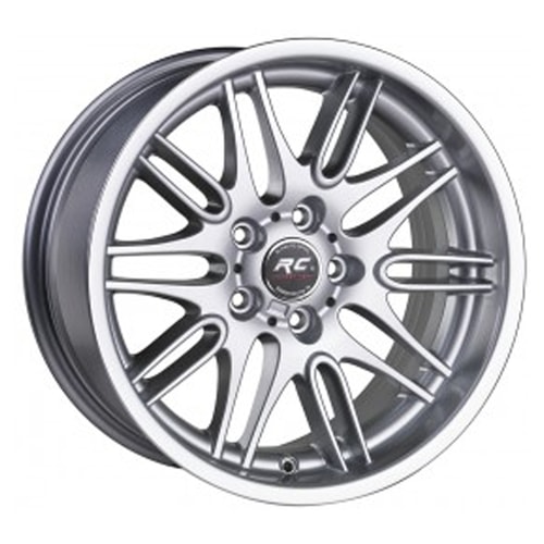 8.0X18" PCD 5x120 Truva Wheels 296 Silver ET20 74.1 mm