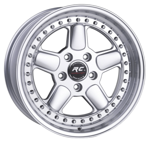 8.5X17" PCD 5x120 Truva Wheels 149 Silver Lip Polish ET25 72.6 mm