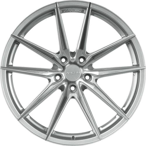 8.5X19" Arceo Wheels ARC 19190 Monaco Silver Diamond PCD 5x114.3 ET33