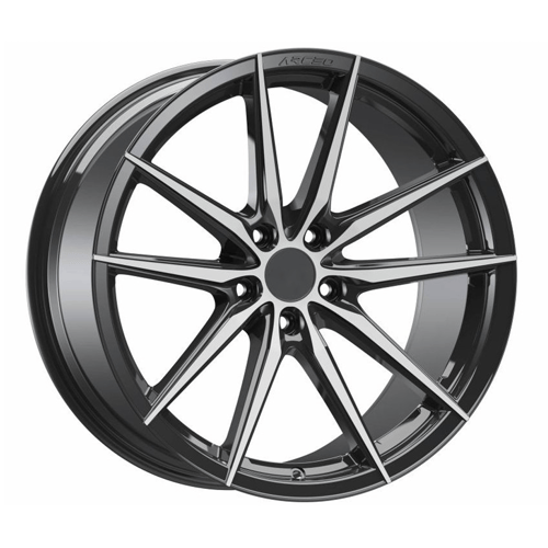 8.5X19" Arceo Wheels ARC 19190 Titanium Diamond PCD 5x120 ET30