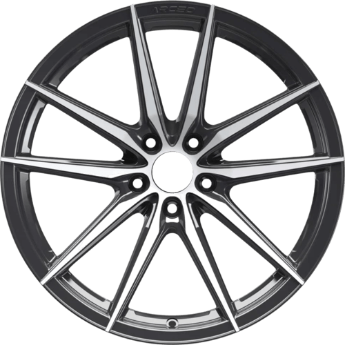 8.5X19" Arceo Wheels ARC 19190 Titanium Diamond PCD 5x120 ET30