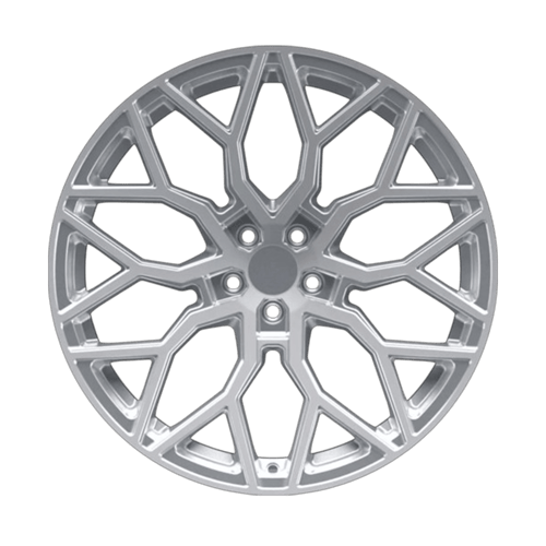 8.5X19" EMR Wheels EMR A318 Silver Diamond PCD 5x114.3 ET35