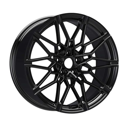8.5X19" EMR Wheels EMR A338 Black PCD 5x112 ET30