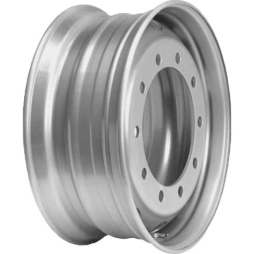 9.00X22.5 Jantsa Dıştan Sibop Havşasız Silver 281 mm 10 Bijon Mercedes Axor