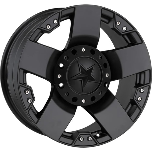 9.0X17" PCD 6X139.7 RC 5187-5 ET-15 93.1 mm MAT BLACK