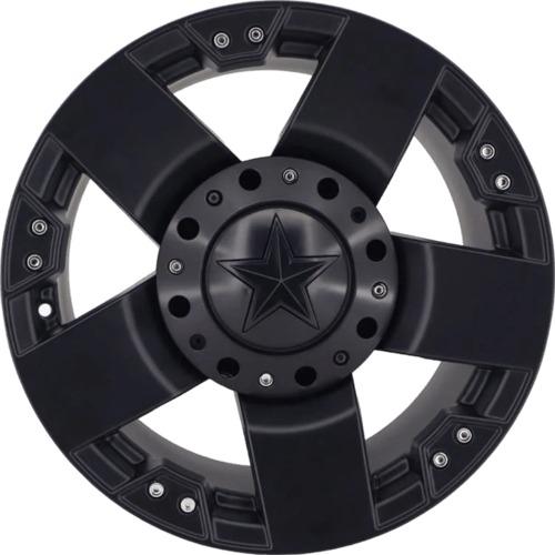 9.0X17" PCD 6X139.7 RC 5187 ET15 110 mm MATT BLACK