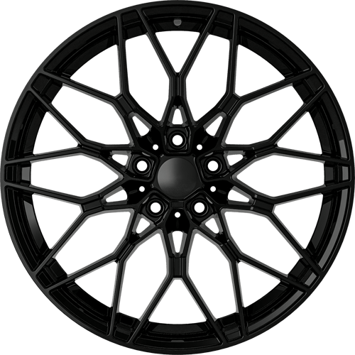 9.0X19" PCD 5X112 AGT Wheels 19280-2 66.60 mm Gloss Black