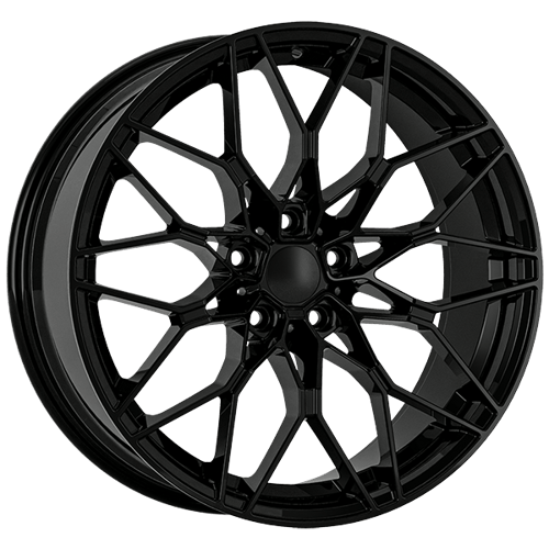 9.0X19" PCD 5X112 AGT Wheels 19280-2 66.60 mm Gloss Black