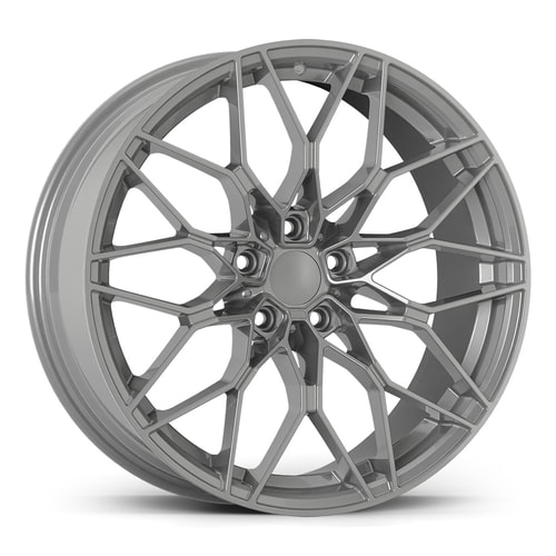 9.0X19" PCD 5X112 AGT Wheels 19280-2 ET38 66.60 mm Full Silver
