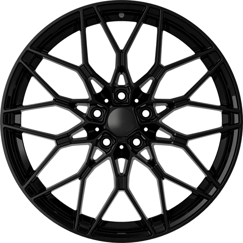 9.0X19" PCD 5X112 AGT Wheels 19280-2 ET38 66.60 mm Gloss Black