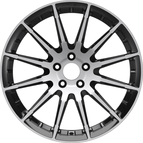 9.0X19" PCD 5X112 Arceo Wheels ARC-ASW03-06 ET42 BLACK DIAMOND 73.1 mm