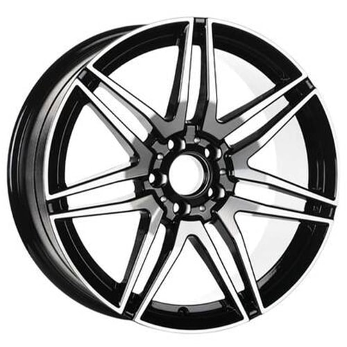 9.0X19" PCD 5X112 RC 361 SILVER DIAMOND ET48 66.6 mm