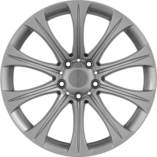 9.0X19" PCD 5X120 Arceo Wheels 19175 SILVER ET14 72.6 mm