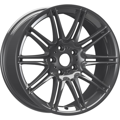 9.0X19" PCD 5X120 EMR Wheels EMR-A413-02 ET39 72.6 mm Gun Metal
