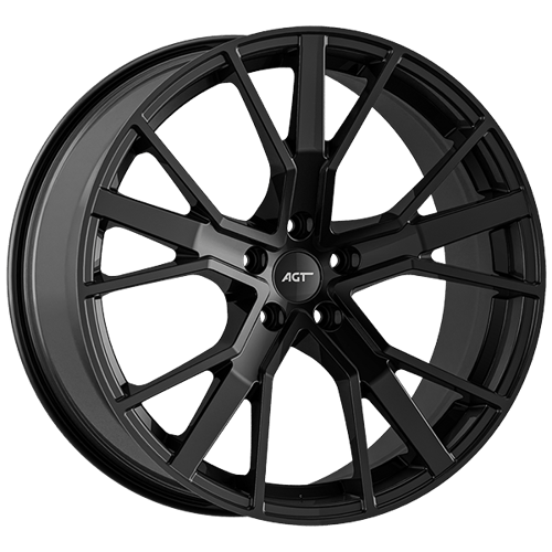 9.0X20" PCD 5X112 AGT Wheels 20296 ET35 66.50 mm Gloss Black