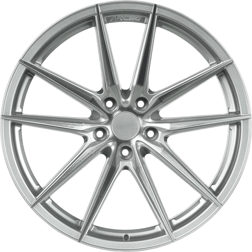9.0X20" PCD 5X112 Arceo Wheels ARC-20190-09 ET35 Silver Diamond Monaco 73.1 mm