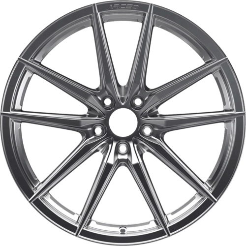 9.0X20" PCD 5X112 Arceo Wheels ARC-20190-29 ET35 Hyper Black Monaco 73.1 mm