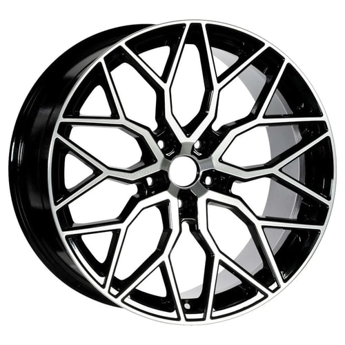 9.0X20" PCD 5X112 EMR Wheels A366-02 ET30 73.10 mm Black Diamond
