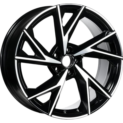 9.0X20" PCD 5X112 EMR Wheels EMR-A399-01 ET35 66.5 mm BLACK DIAMOND