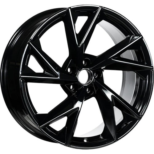 9.0X20" PCD 5X112 EMR Wheels EMR-A399-02 ET35 66.45 mm Black