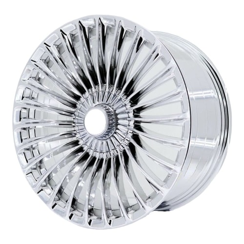 9.0X20" PCD 5X112 Powcan Jant 836 VACOOM CHOROME ET45 66.56 mm