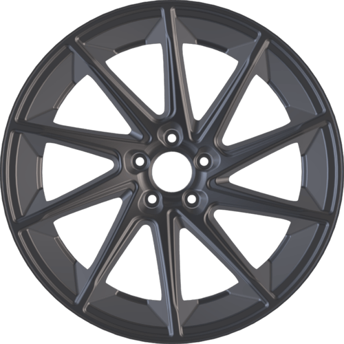 9.0X20" PCD5X108 AGT Wheels 1021-1 ET72.6 Titan 72.6 mm