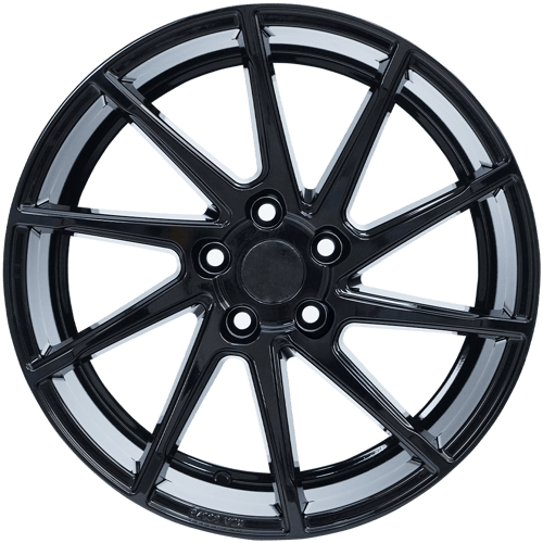 9.0X20" PCD5X112 AGT Wheels 1021-1 ET35 Black 66.6 mm