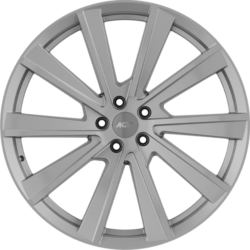 9.0X21" PCD 5X108 AGT Wheels 21251 Merlin ET40 63.40 mm Full Silver