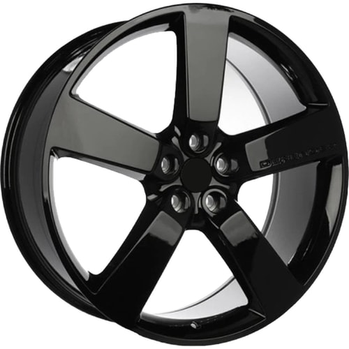 9.0X22" PCD 5X120 RC 381 ET44.5 72.6 mm BLACK