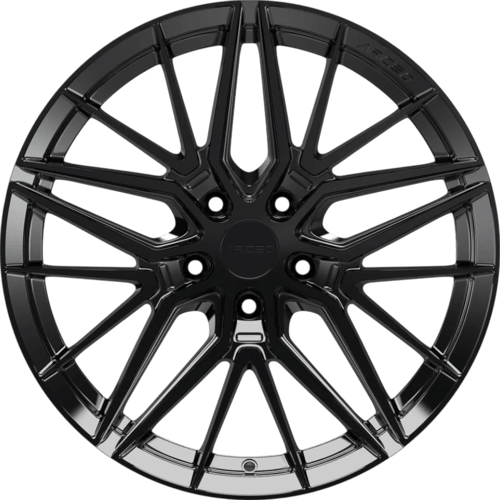 9.5X19" PCD 5X112 Arceo Wheels  19193 BLACK SEVILLA ET40 73.1 mm