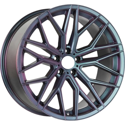 9.5X19" PCD 5X112 Arceo Wheels ARC-19141-46 ET37 Midnight Purple Valencia 72.6 mm