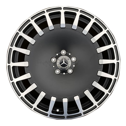 9.5X19" PCD 5X112 BK 3S189  ET45 66.56 mm MAT BLACK MACHINE