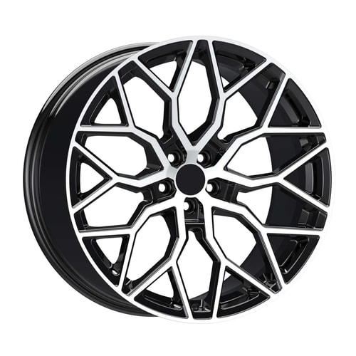9.5X19" PCD 5X112 RC 319 BLACK DIAMOND ET37 73.1 mm