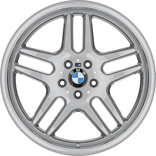 9.5X19" PCD 5X120 AGT Wheels 19257-2 ET27 72.60 mm Silver Diamond