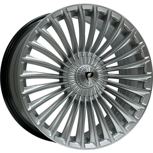 9.5X20" PCD 5X112 Powcan Jant BK-3S198-3 ET45 66.56 mm VACOOM CHROME