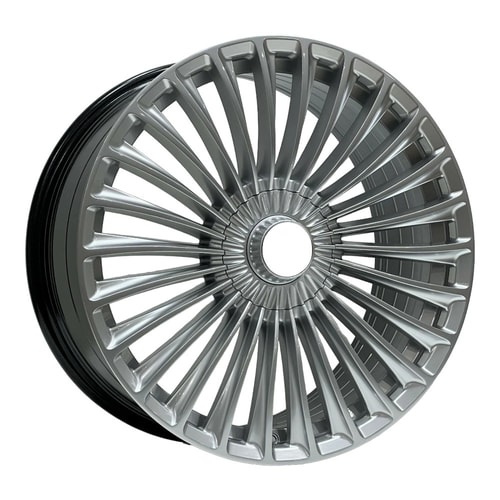 9.5X20" PCD 5X112 Powcan Jant BK-3S198-5 ET45 66.56 mm HYPER SILVER