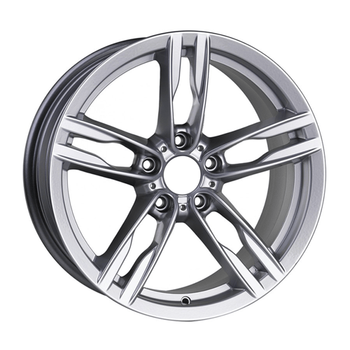 9.5X20" PCD 5X112 RC 185 SILVER ET37 66.6 mm