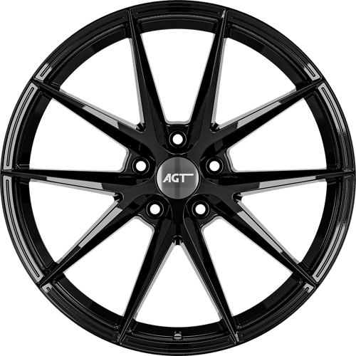 9.5X20" PCD 5X120 Arceo Wheels 20235-K2 ET37 63.40 mm Gloss Black
