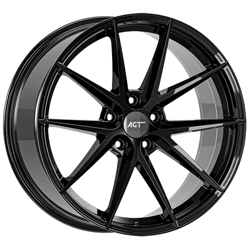 9.5X20" PCD 5X120 Arceo Wheels 20235-K2 ET37 63.40 mm Gloss Black