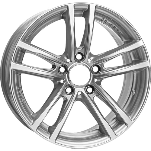 9.5X20" PCD 5X120 RC 185-1 ET37 72.6 mm SILVER