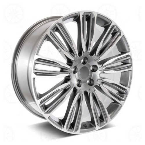 9.5X22" PCD 5X120 EMR Wheels EMR-22188-06 TITAN DIAMOND ET48 72.6 mm