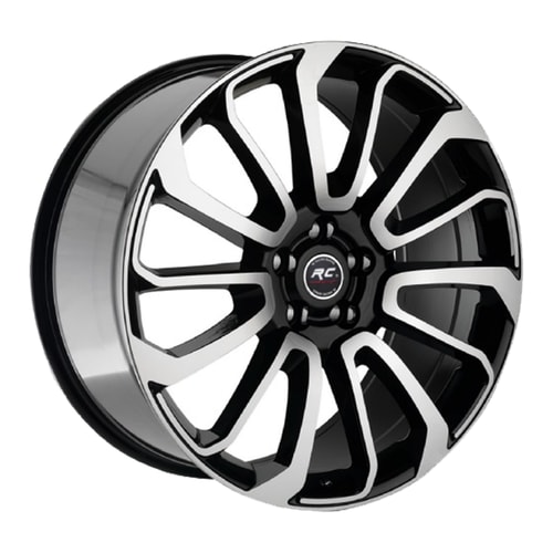 9.5X22" PCD 5X120 RC 959 BLACK DIAMOND ET45 72.6 mm