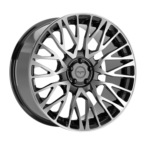 9.5X22" PCD 5x120 Velare 22082 ET33 74.10 mm Black Diamond