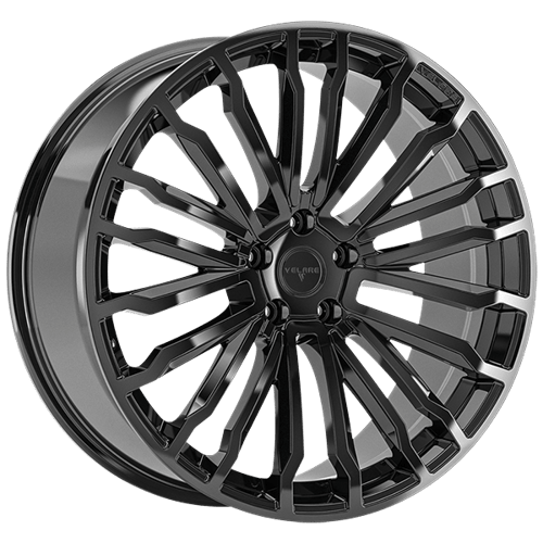 9.5X22" PCD 5X120 Velare 22085 ET33 74.10 mm Santorini Black