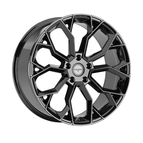 9.5X22" PCD 5X120 Velare 22137 ET33 74.10 mm Santorini Black