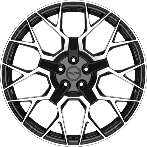 9.5X22" PCD 5x127 Velare 22083 ET40 71.60 mm Black Diamond