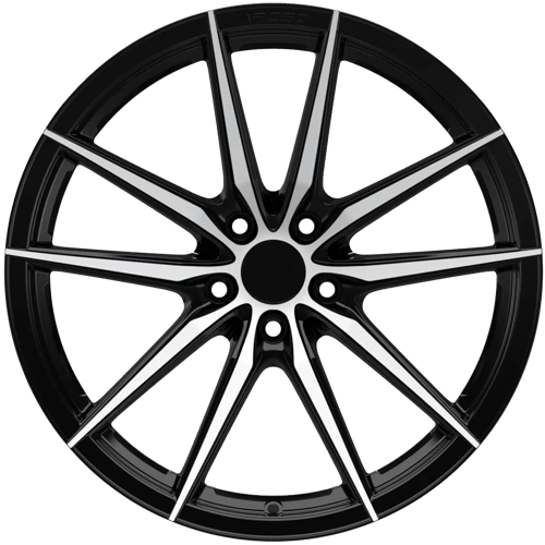 9.0X18" Arceo Wheels ARC 18190 Monaco Black Diamond PCD 5x120 ET40