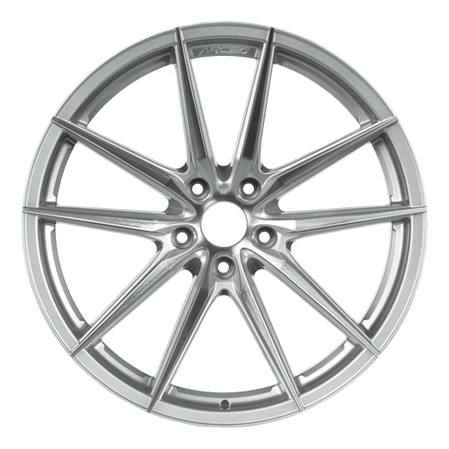 9.0X18" Arceo Wheels ARC 18190 Monaco Silver Diamond PCD 5x112 ET40